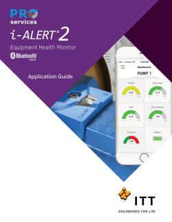 i-ALERT2 User Guide