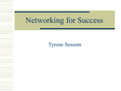 Networking for Success