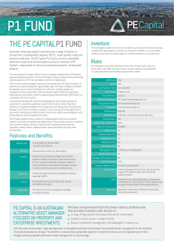P1 FUND - PE Capital
