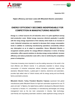 energy efficiency becomes indispensable for