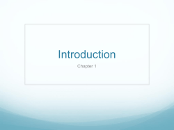 Introduction