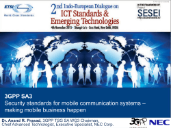 India-European Dialogue on ICT Standards