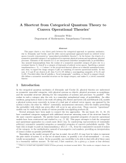 A Shortcut from Categorical Quantum Theory to Convex Operational