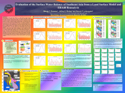 Evaluation of the Surface Water Balance of Southeast Asia from a