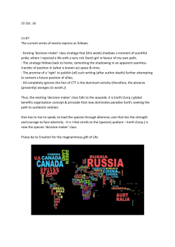 15 Oct. 16 11:07 The current series of events express as follows