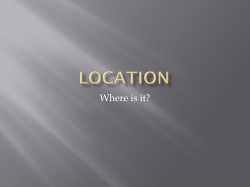 Location - Mr. Mac`s Virtual Existence