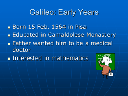 Galileo Galilei