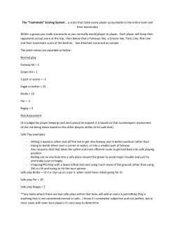 The &ldquo;Teammate&rdquo; Scoring System&hellip;.a score that holds every player