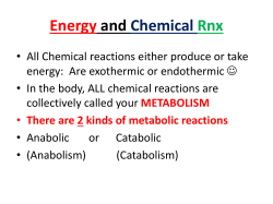 Energy and Chemical Rnx - Liberty Union High School District