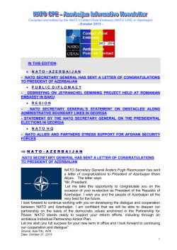 CPE Newsletter, no.29, October 2013