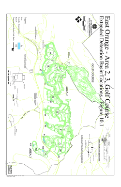 Extended Detention Basin Locations