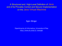 The ASM Java/JVM Project - elearning.fh