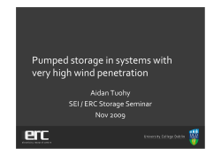 Pumped storage in systems with very high wind penetration ygp