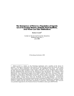 The Emergence of Firms in a Population of Agents