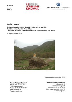 4/2013 Iranian Kurds