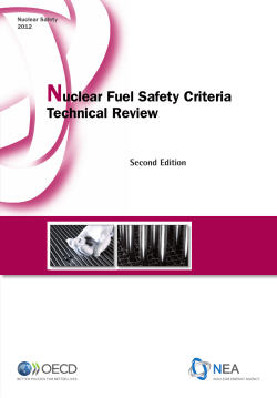 Nuclear Fuel Safety Criteria Technical Review