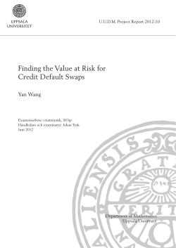 Compute Credit Default Swaps