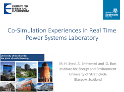 MedPower Presentation - University of Strathclyde