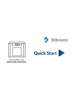 Quick Start - 3D Kreator