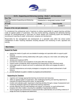 SHEQ Administrator - Silverdale School