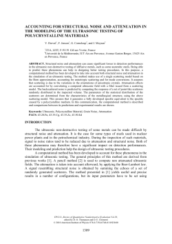 Accounting for Structural Noise and Attenuation in the