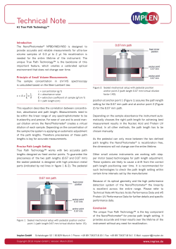 Technical Note #1 True Path Technology