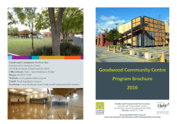 Goodwood Community Services Inc. Goodwood Community Centre