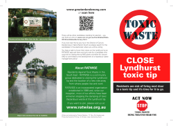 CLOSE Lyndhurst toxic tip