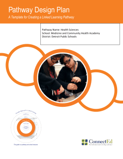 Pathway design template