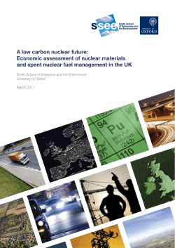 A low carbon nuclear future: Economic assessment