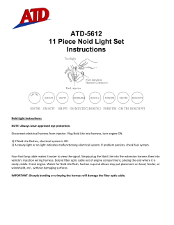 ATD-5612 11 Piece Noid Light Set Instructions