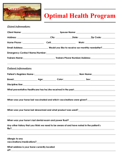 Optimal Health Enrollment form
