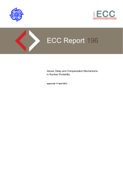 ECC Report 196 - ECO Documentation Database