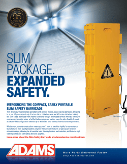 SLIM PACKAGE. EXPANDED SAFETY.