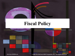 Fiscal Policy
