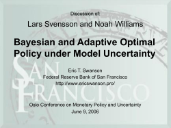 Svensson-Williams I, p. 11 - Eric T. Swanson, Economist