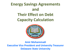 DSU Utility Savings Project