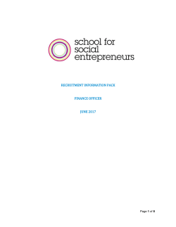 Skills and experience - The School for Social Entrepreneurs