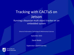 Object Tracking Overview