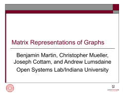 A Comparison of Vertex Ordering Algorithms for