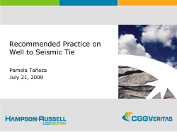 Good Practice in Well Ties for Multi-Well Project
