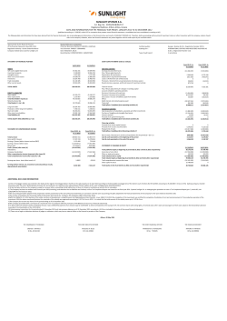 SUNLIGHT SYSTEMS S.A.