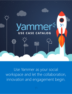 Yammer Use Case Catalog