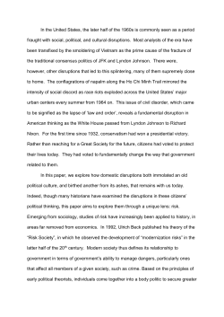 Extralaw and Disorder: Political Culture of State Risk