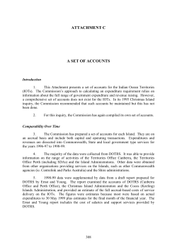 attachment d - Commonwealth Grants Commission