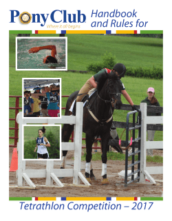 Rulebook (2017) - United States Pony Clubs