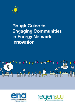 Rough Guide to Engaging Communities in Energy Network Innovation