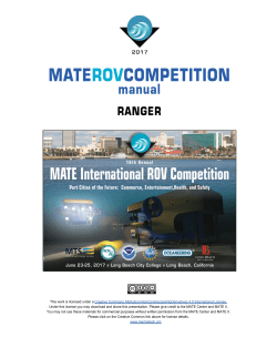 2017 RANGER Competition Manual