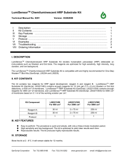 GenScript TissueDirect Multiplex PCR System Protocol