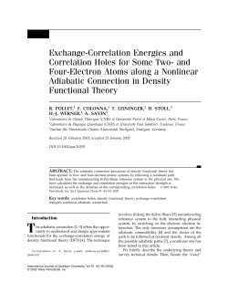 Exchange-Correlation Energies and Correlation
